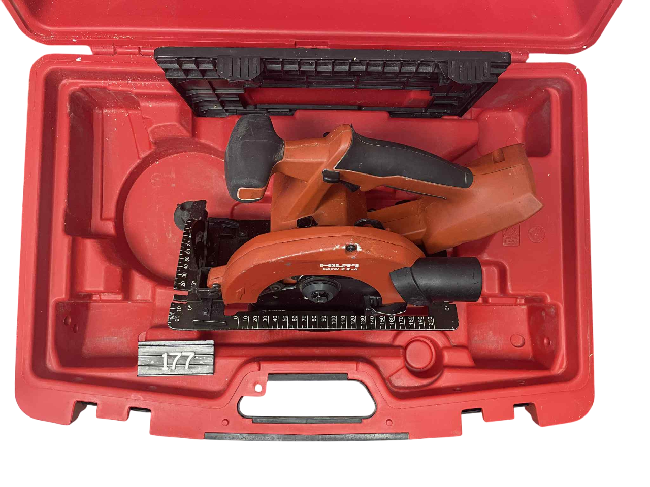 177. Akumulátorová okružní pila SCW 22-A