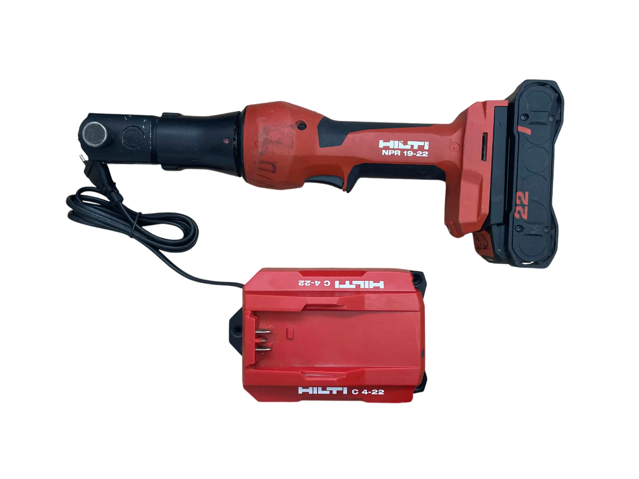 230. Hydraulické lisovací kleště na potrubí NPR 19-22