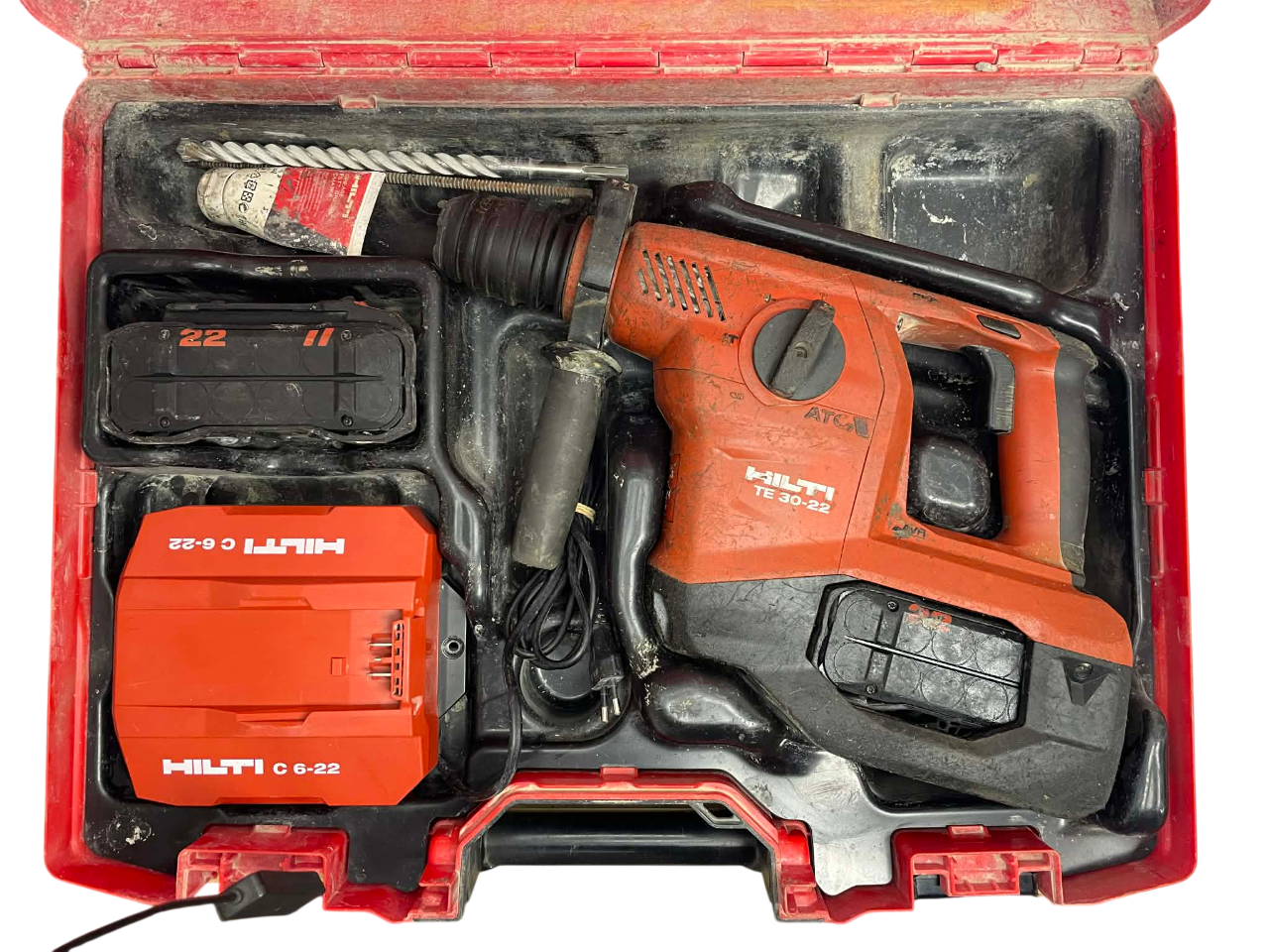 239. Akumulátorové vrtací kladivo TE 30-22