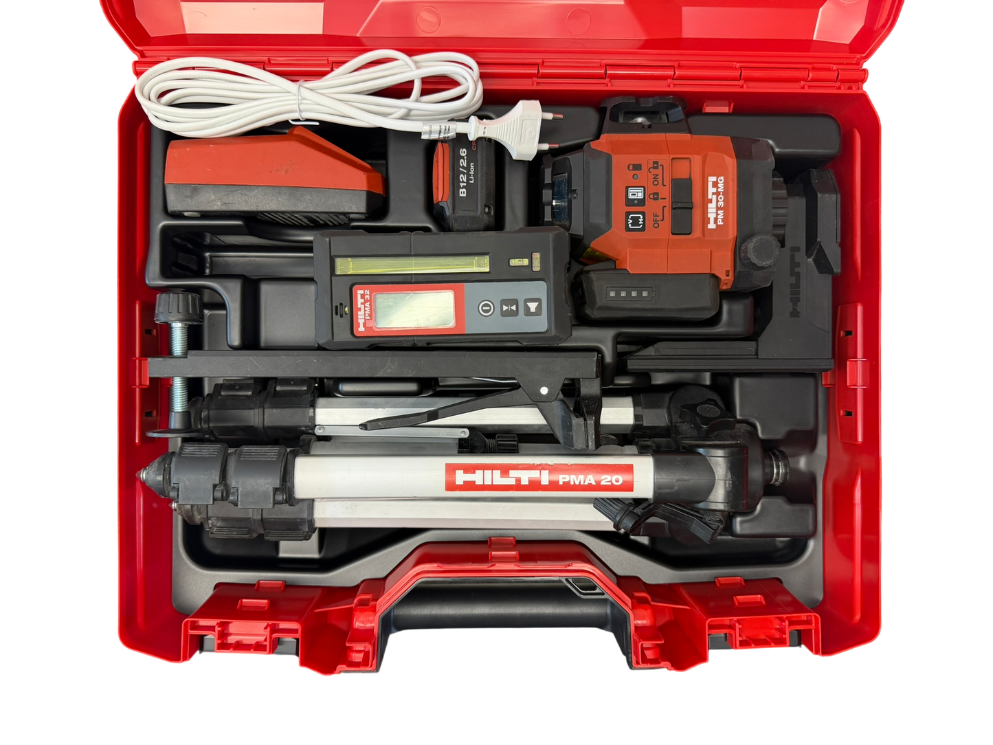 415. Zelený multiliniový laser Hilti PM 30-MG (set)
