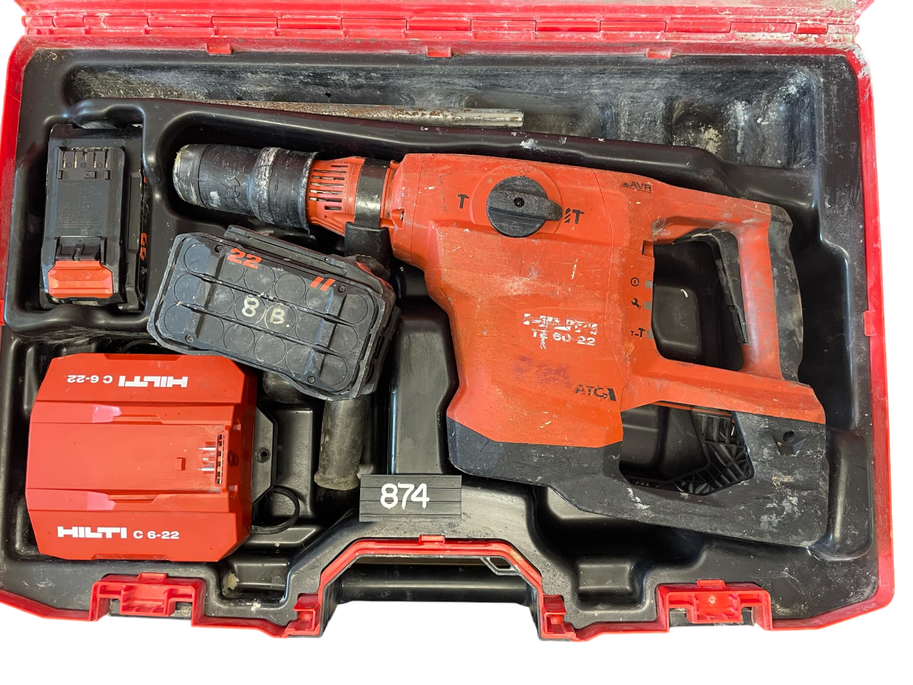 874. TE 60-22 akumulátorové vrtací kladivo