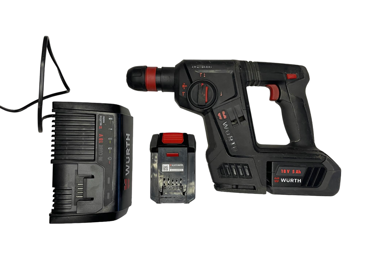 Set kombinované kladivo Wurth M-cube ABH 18 Compact