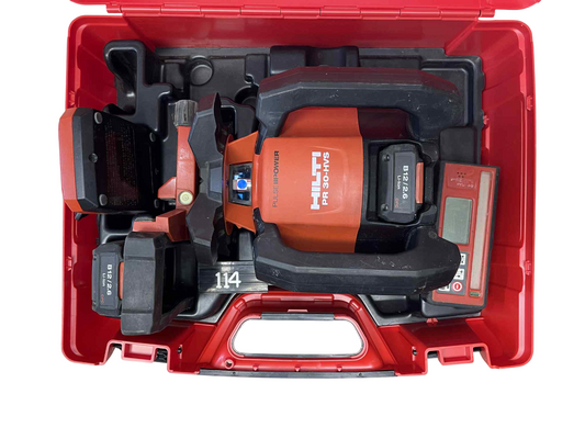 114. Rotační laser HILTI PR 30-HVS A12