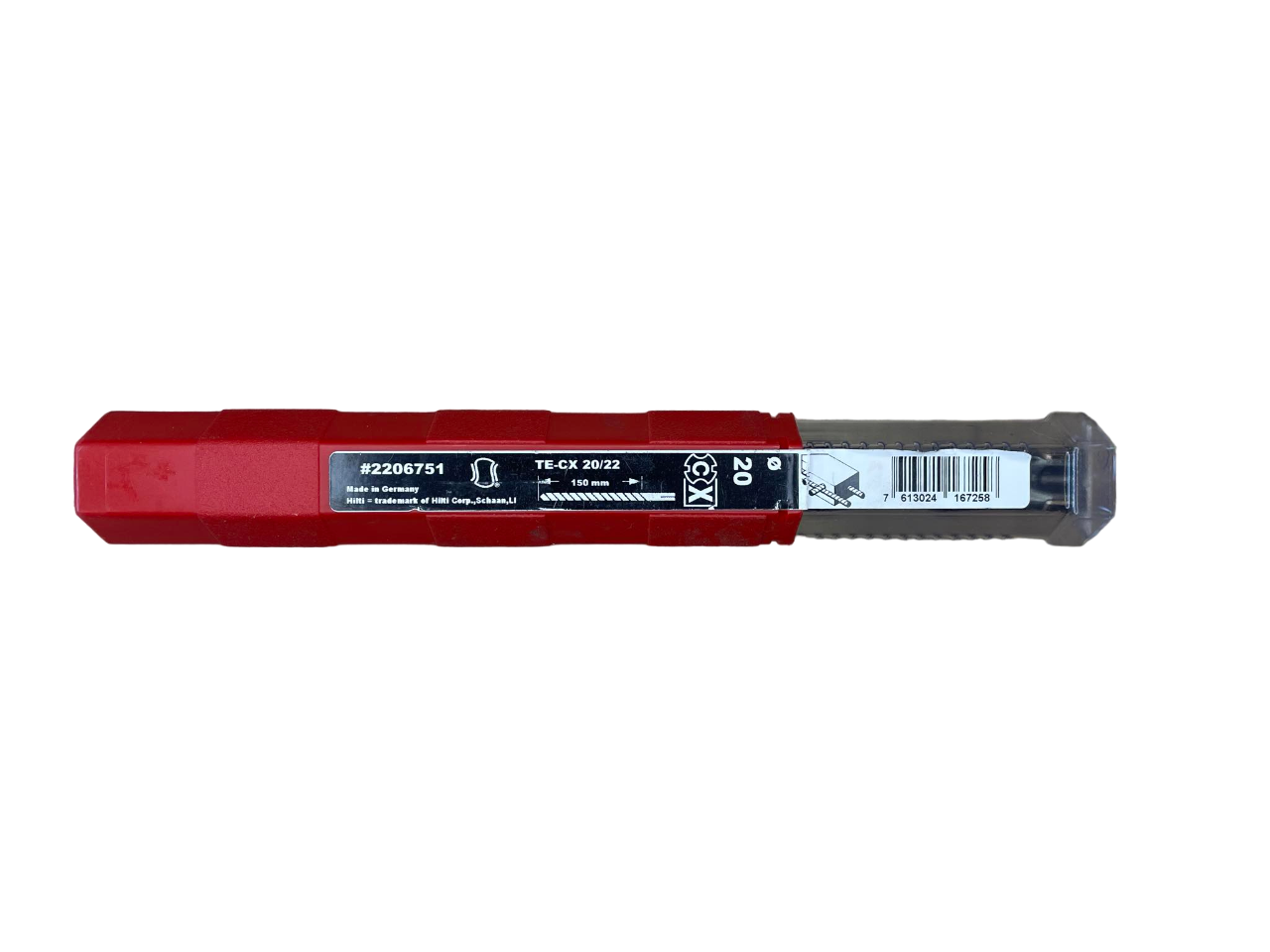 Průrazový vrták TE-CX 20/22 (pracovní délka 150mm) SDS-Plus