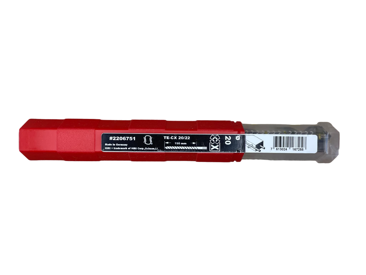 Průrazový vrták TE-CX 20/22 (pracovní délka 150mm) SDS-Plus