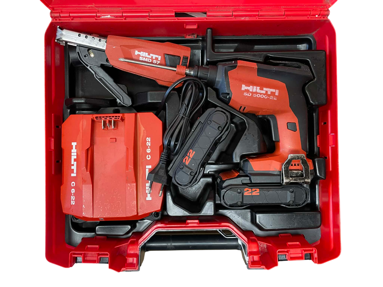 251. Akumulátorový sádrokartonářský šroubovák SD 5000-22