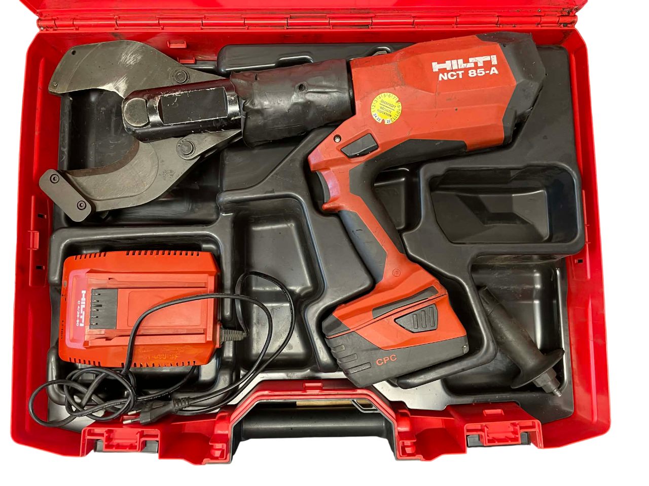 251. NCT 85-A Akumulátorové nůžky na měděné/hliníkové kabel