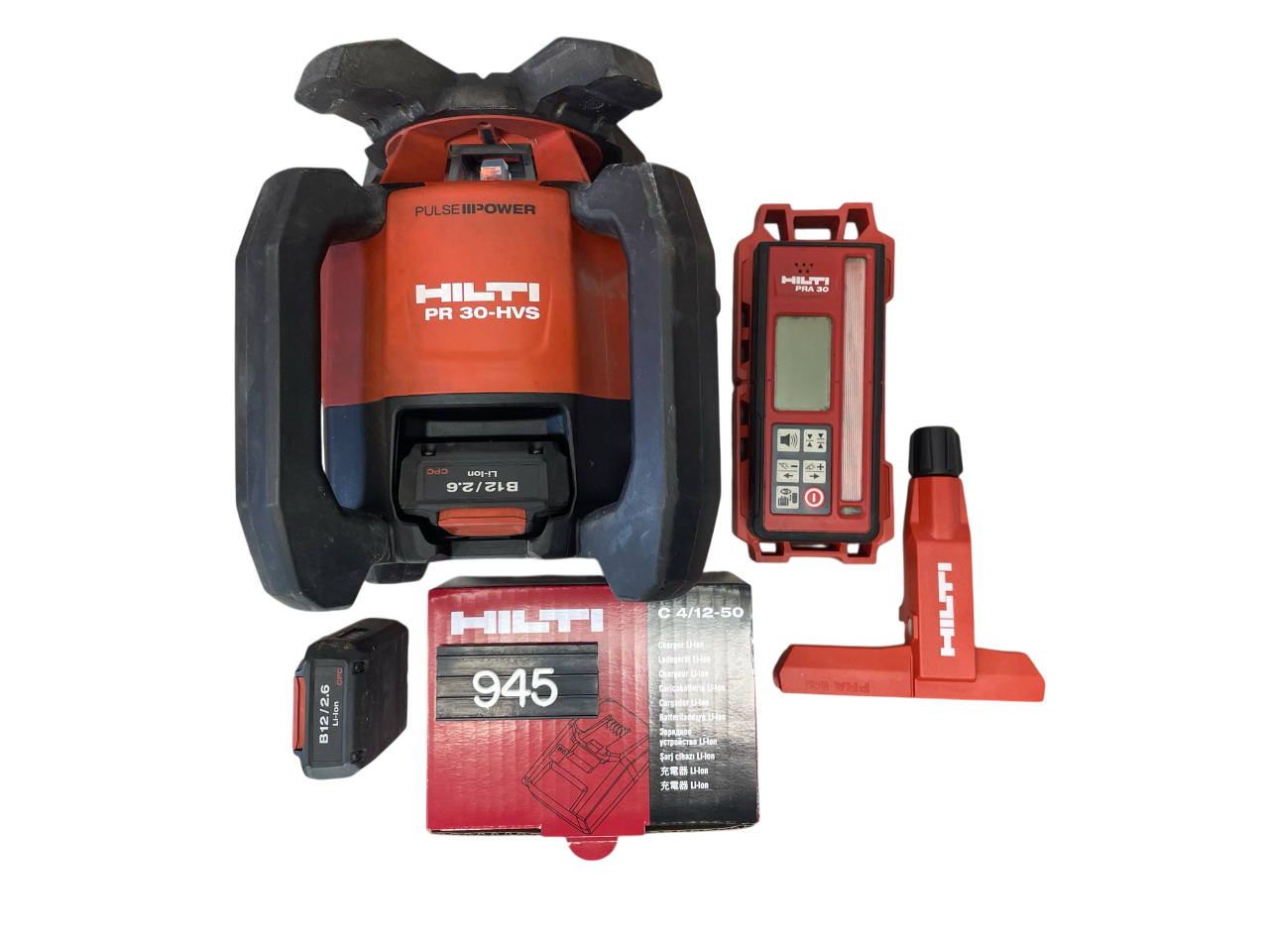 945. Rotační laser HILTI PR 30-HVS A12